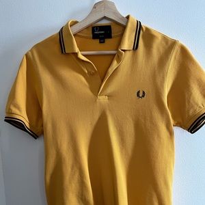 Fred perry polo yellow